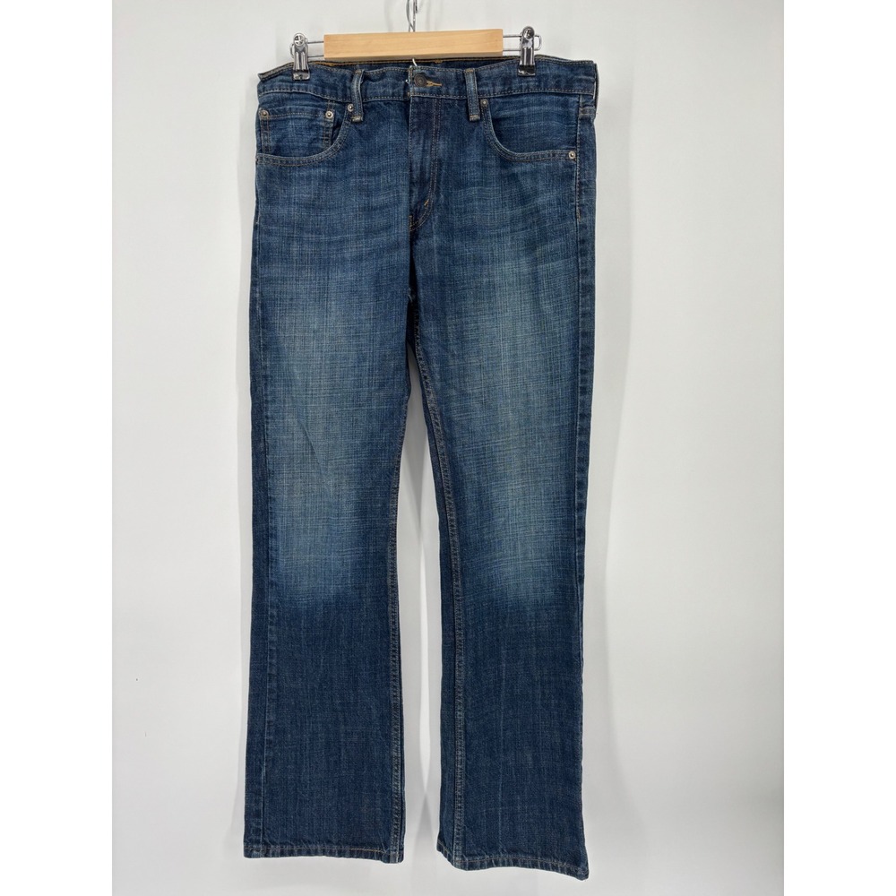 Levi's 527 Slim Bootcut Jeans Mens 34x34 Medium Wash Blue Denim 05527-0461